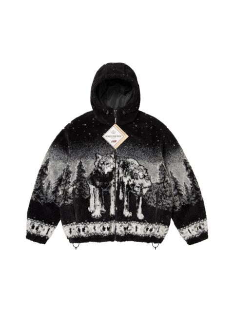 Supreme Supreme x BB. Simon Reversible Hooded Fleece Jacket 'Black'