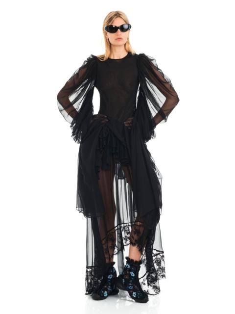 Collina Strada BLACK SIMONE ANGELICA DRESS