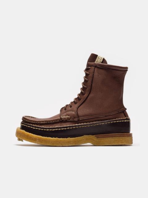 visvim Cheekag-Folk Boot in Dark Brown