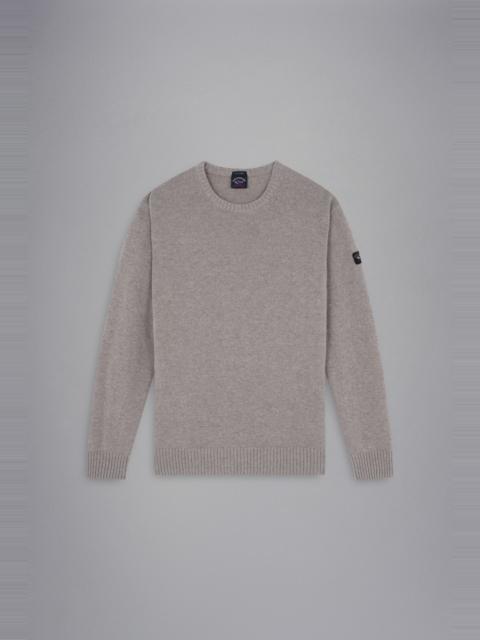 Paul & Shark RE-WOOL CREWNECK SWEATER