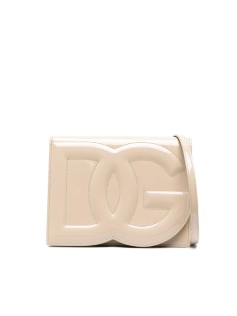 Dolce & Gabbana DG Logo leather crossbody bag