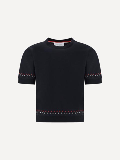 Thom Browne Snowflakes T-Shirt
