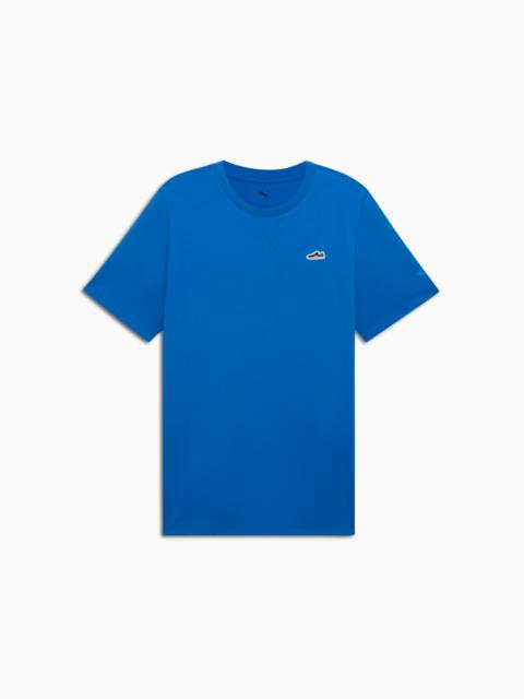 PUMA WARDROBE ESSENTIALS Suede Logo Men's Tee