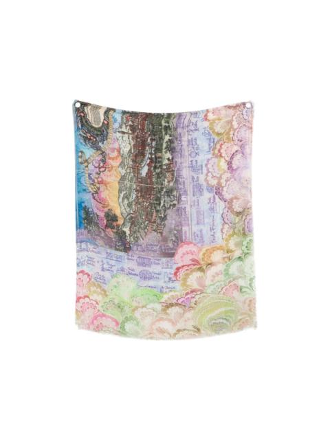 Faliero Sarti Fiorentina Silk Blend Stole