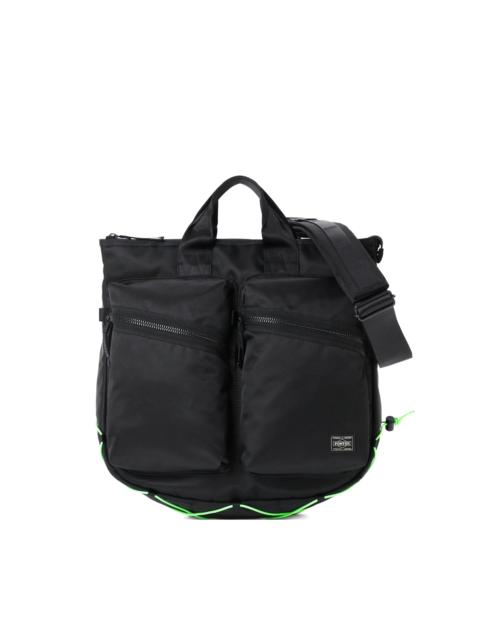 PORTER 2WAY HELMET DOUBLE-POCKET TOTE BAG