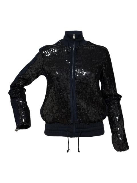 CHANEL Sport Resort 2008 Sequin Embellished Terry Cloth Jacket