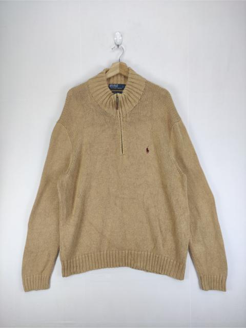 Other Designers Vintage Polo Ralph Lauren knit Sweater Half Zipper