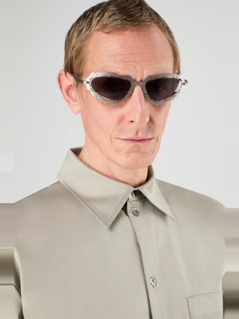 CAMPERLAB Silver Brushed NOPEA Metal Sunglasses