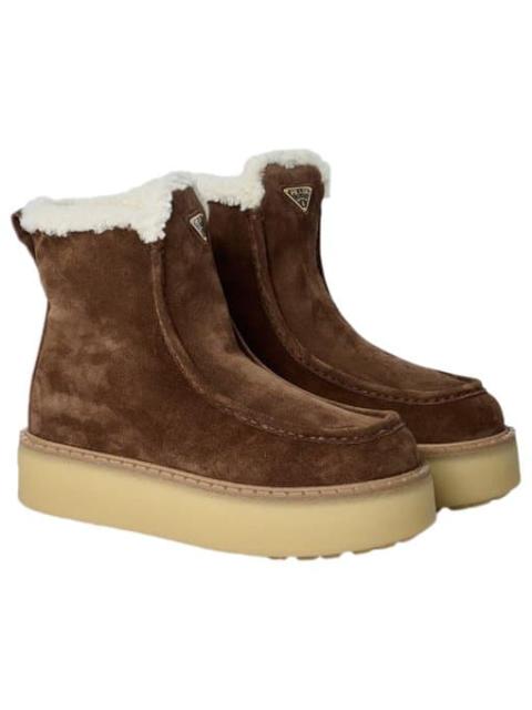 Prada Leather ankle boots