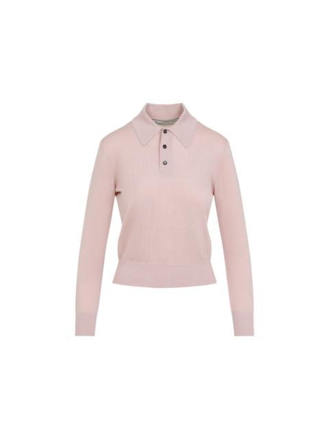 Bottega Veneta Bottega Veneta Long Sleeve Polo Top Women