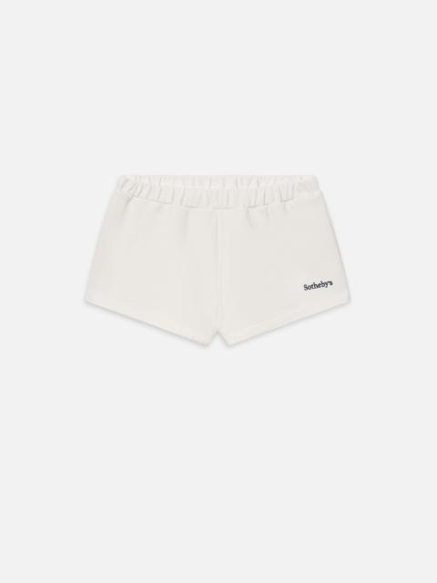 FRAME Sotheby’s Women's Sweat Short in Cream