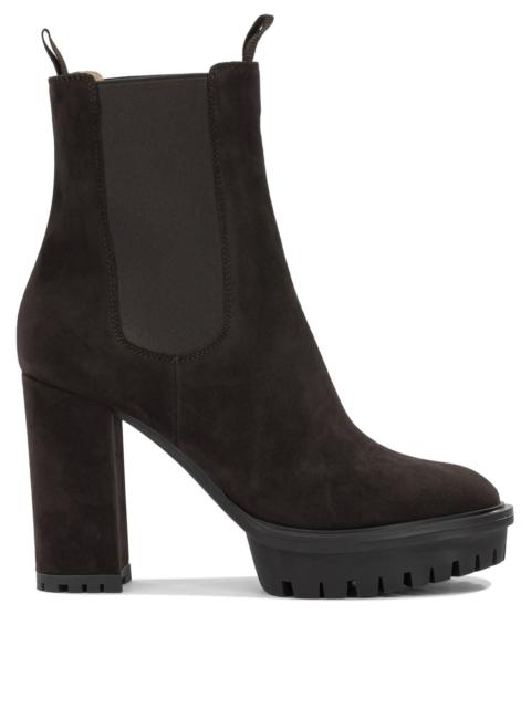 Gianvito Rossi Gianvito Rossi Barry Pull-on Ankle Boots Brown