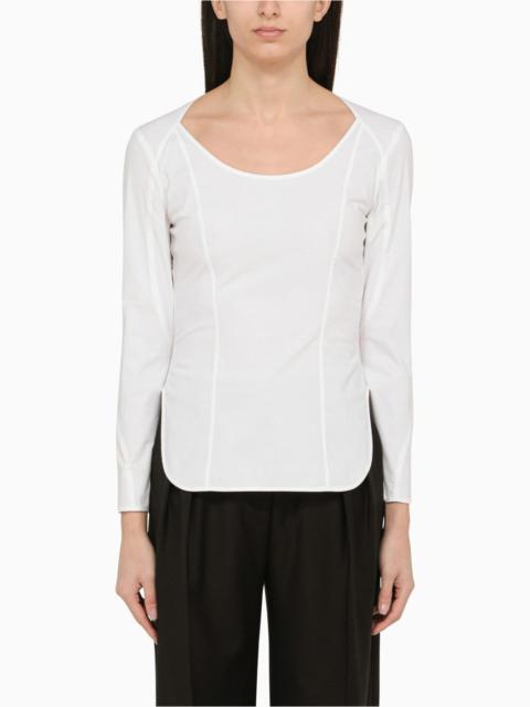 BY MALENE BIRGER White organic cotton Leyia blouse