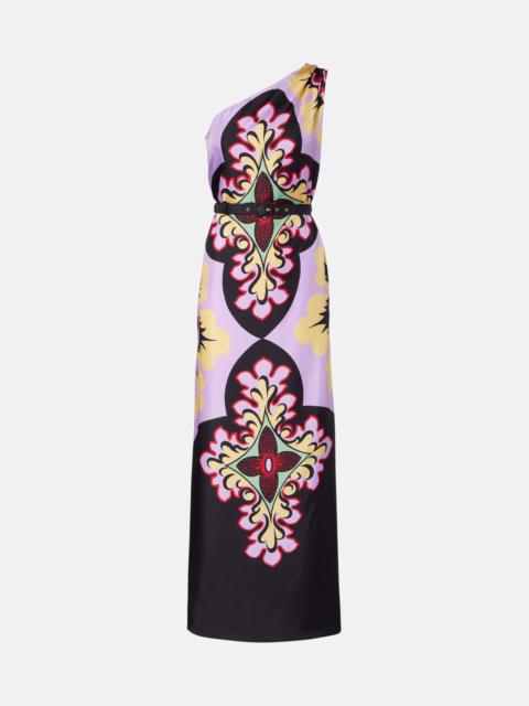 La DoubleJ Roy printed silk twill maxi dress