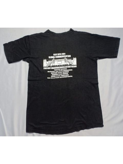 Other Designers Vintage - Vintage Y2K Glay Band Expo 2001 Global Communication Tee