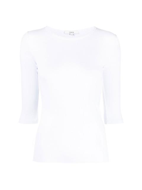 Vince fine-ribbed top