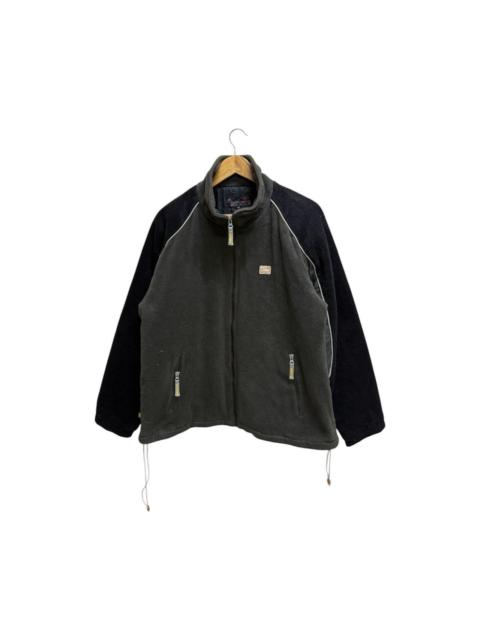 Vans Vintage Vans Small Logo Fleece Quilted Lined Zip up Sweater