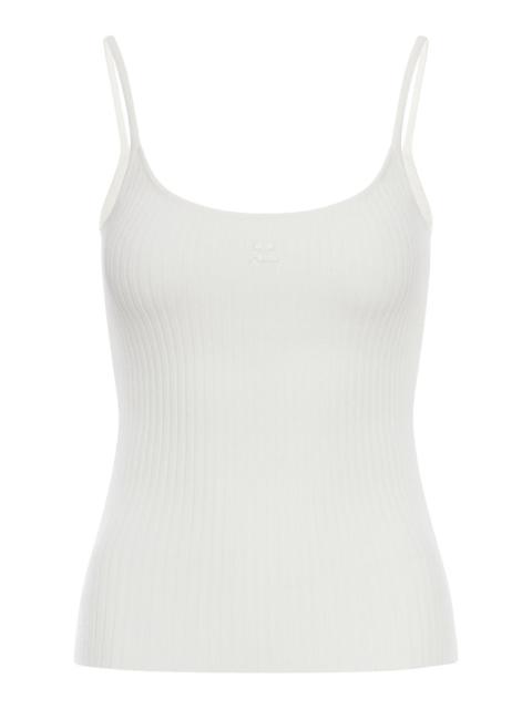 courrèges Courreges Women Reedition Rib Knit Tank Top