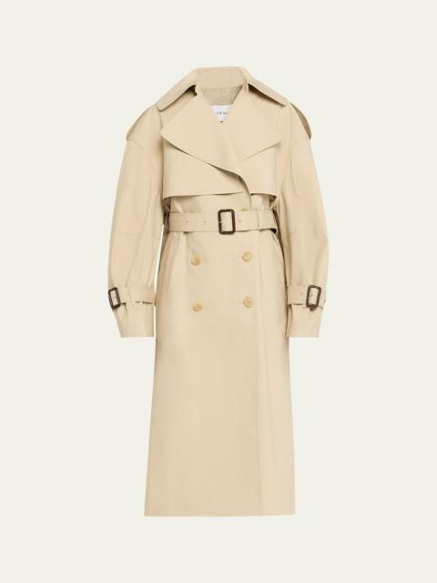 Givenchy Belted Cocoon Trench Coat