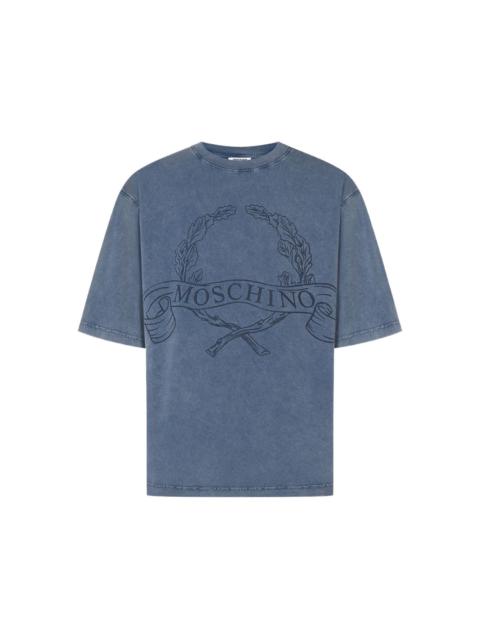 Moschino laurel wreath embroidered T-shirt