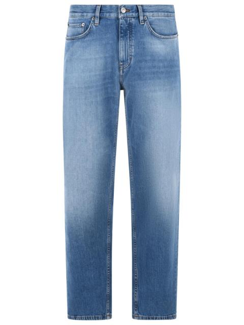 ZEGNA Zegna Light Blue Cotton Jeans