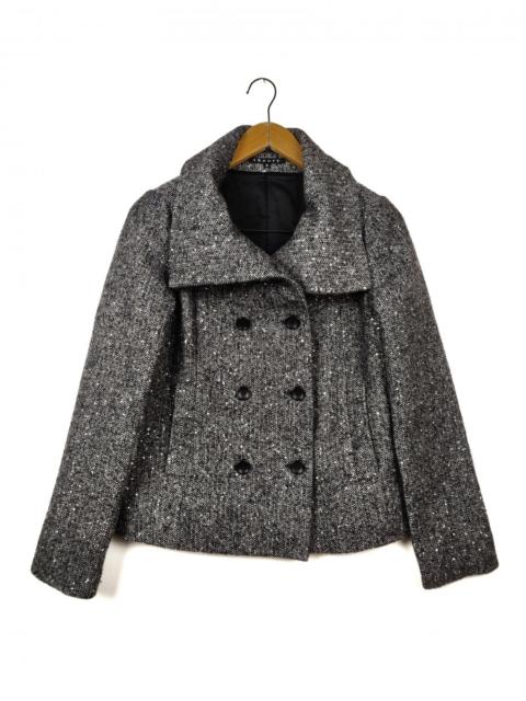 Other Designers Shades Of Grey - Tenelia Double Breast Coat Jacket Tops Femme 41