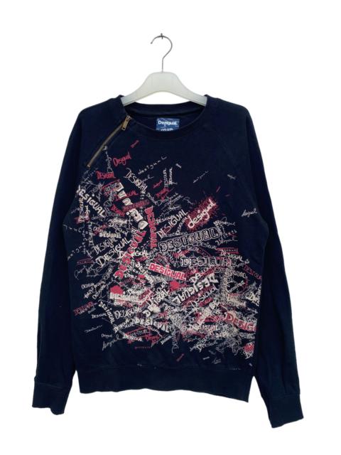 Other Designers Desigual - Desigual Crowded Spellout Sweatshirt
