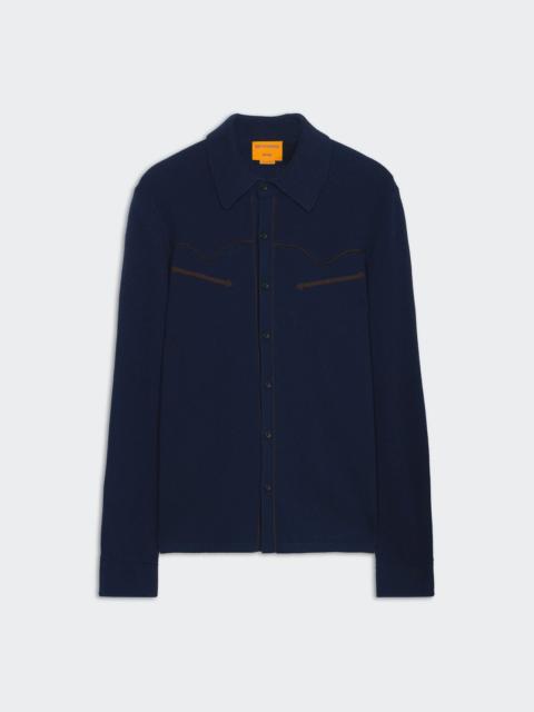 GUEST IN RESIDENCE Western Button Up Shirt