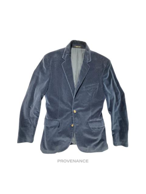 Other Designers Manuel Ritz Blazer Jacket - Blue Velour 50 (US 40)