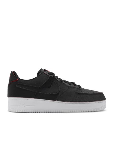 Nike AIR FORCE 1/1 LOW 'BLACK CHILE RED'