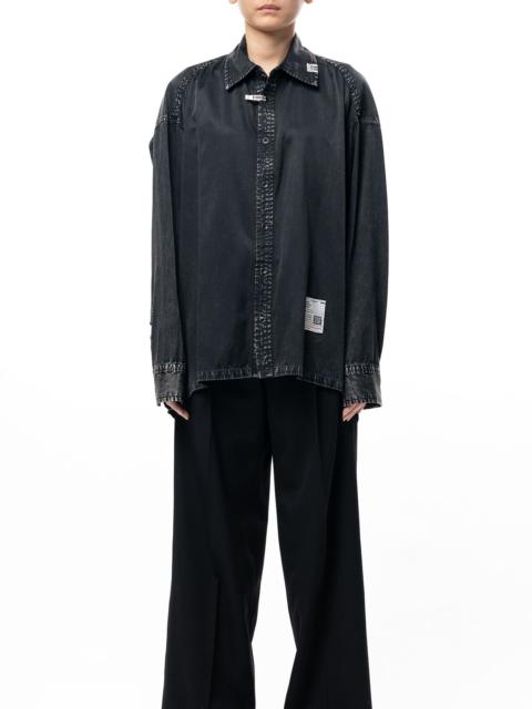 Maison MIHARAYASUHIRO Vintage Like Satin Shirt