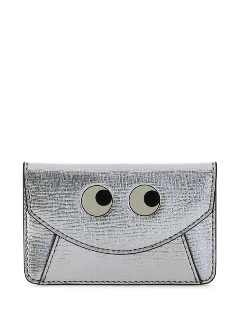 Anya Hindmarch Women Silver Leather Card Holder