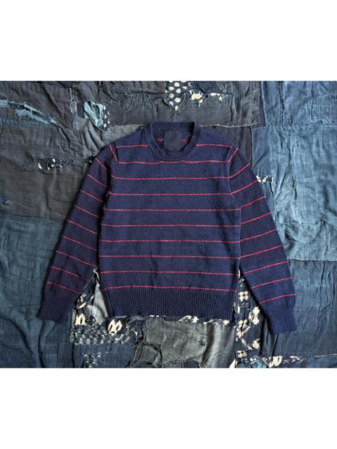 visvim VISVIM 17AW ICT Crewneck Sweater N.D. (Natural Dye / Indigo Dyed)