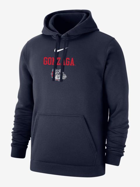 Nike Gonzaga Club Fleece Nike Men's College Hoodie