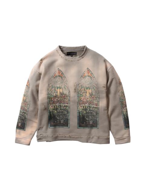 WHO DECIDES WAR FADED CREWNECK