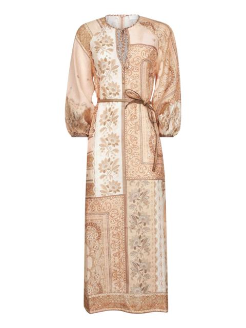 Zimmermann Zimmermann Women Bandana Print Linen Lucky Tunic Midi Dress