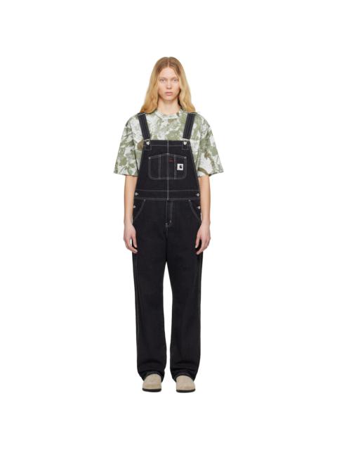 Carhartt Black Bib Straight Overalls