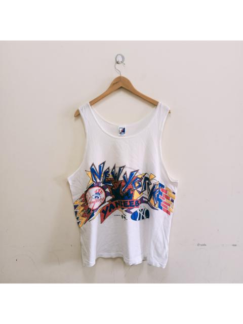 Other Designers Vintage - Vintage Rare NY New York Yankees singlet by Lightning Bolt