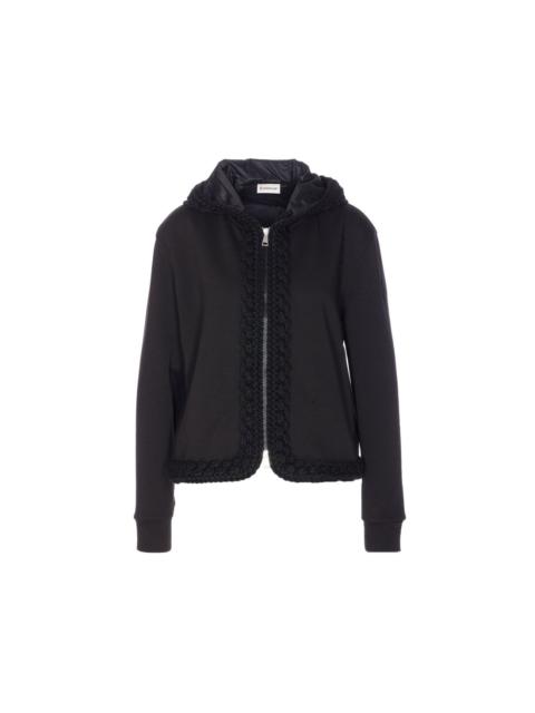 Moncler Moncler Women Logo Zip Up Cardigan
