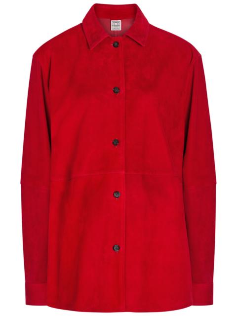 TOTEME Toteme Suede Overshirt