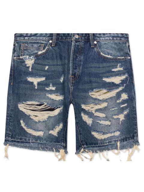 BILLIONAIRE BOYS CLUB BB CHRONOS JEAN SHORTS - COMET