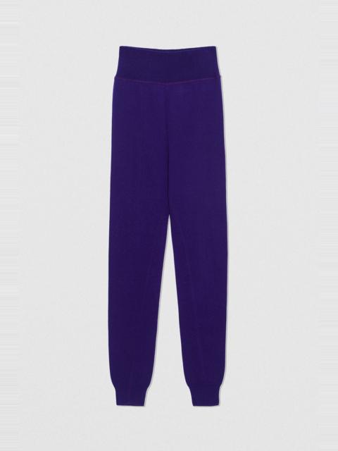 BY FAR YELENA LEGGINGS INDIGO PURPLE CASHMERE