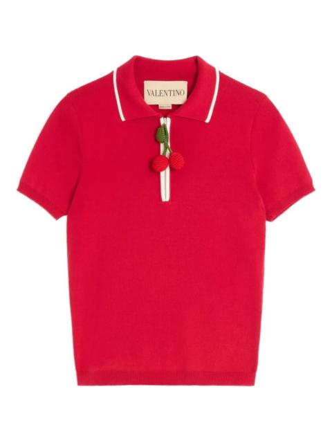Valentino Valentino Garavani Women Embroidered Cherry Sweater