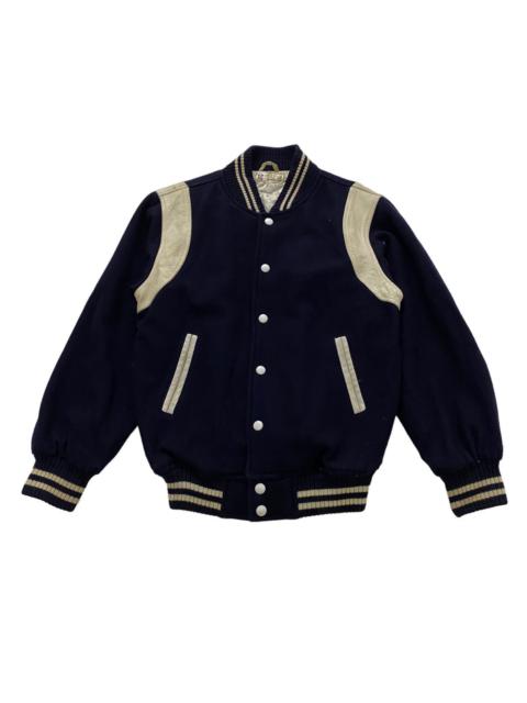 Other Designers ⚡️Vintage NFL wool varsity inspired teddy jacket