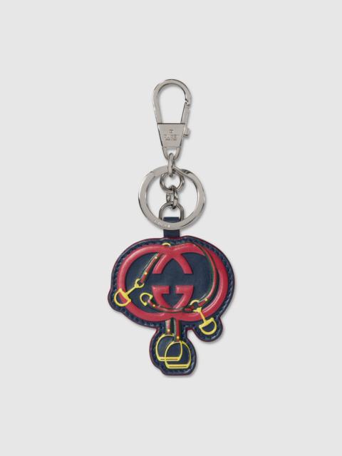 GUCCI Keychain with Interlocking G