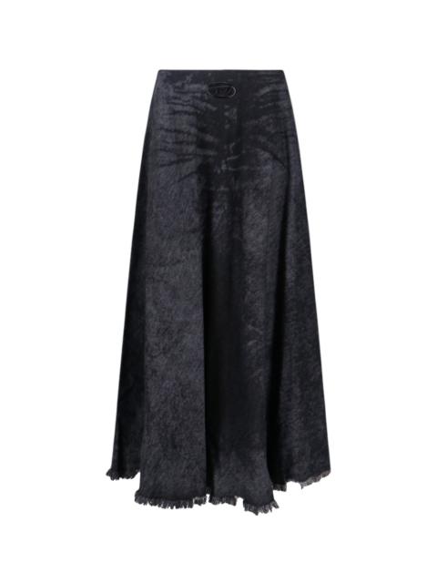 Diesel 'DE-ANNET-FSH' MIDI SKIRT