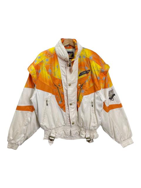 Japanese Brand - Vintage CB Sport White Fullzip Ski Jacket Size M