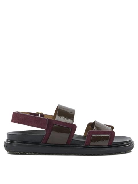 Marni Marni "fussbett" Leather Sandals