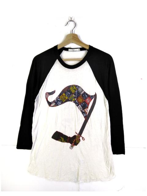 Other Designers OBEY Long Sleeve mix fabric