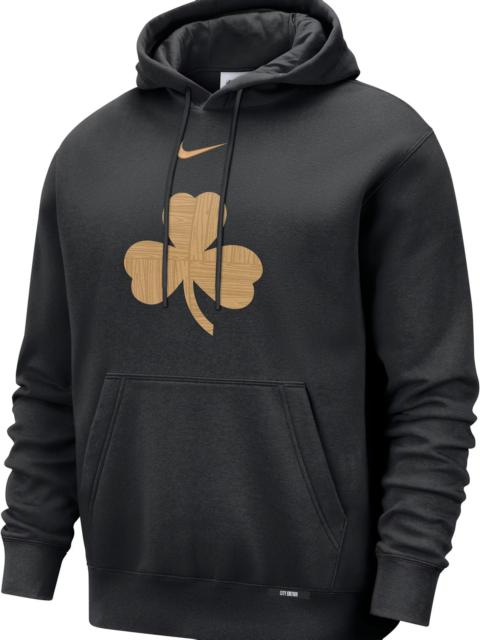 Nike Nike Adult 2025-26 City Edition Boston Celtics Club Logo Hoodie